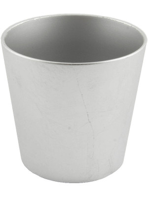 Кашпо Basic round minipot silver