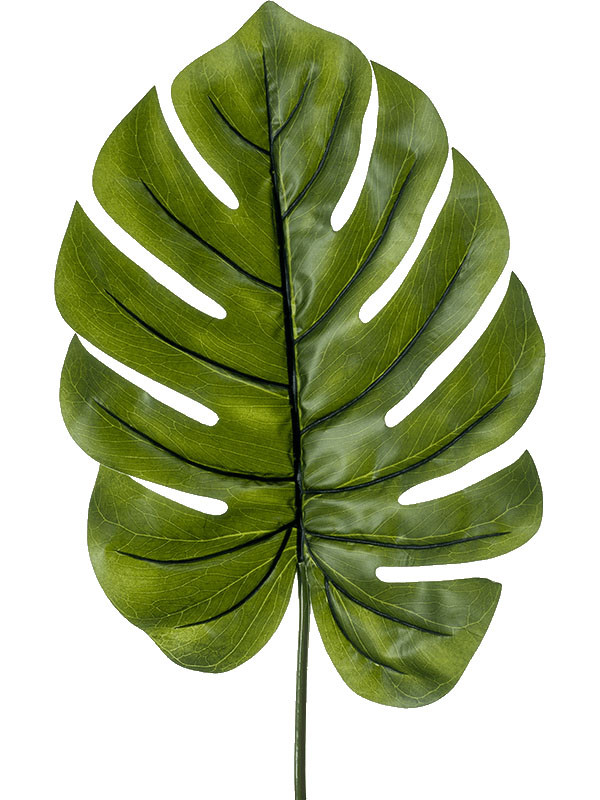 Лист Монстеры искусственный