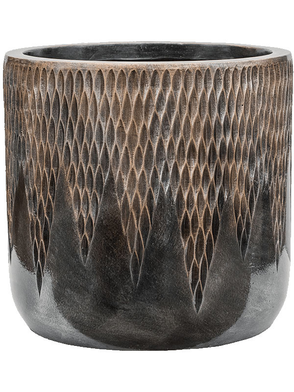 Кашпо Baq luxe lite universe comet cylinder bronze
