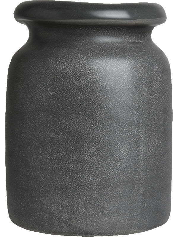 Кашпо Erva vase black