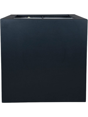 Кашпо Polycube anthracite square