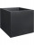 Кашпо Vivo next square living black