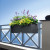Кашпо Lechuza Balconera Cottage 80 (гранит) с автополивом