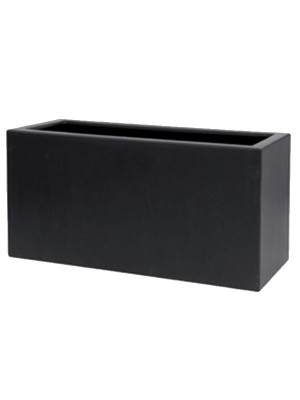 Кашпо Polycube anthracite rectangle