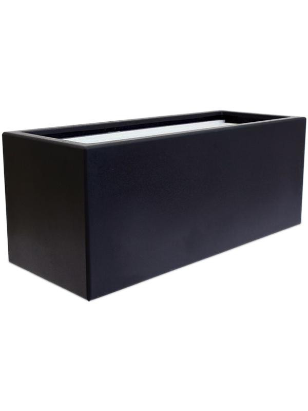 Кашпо Vepo betula rectangle anthracite