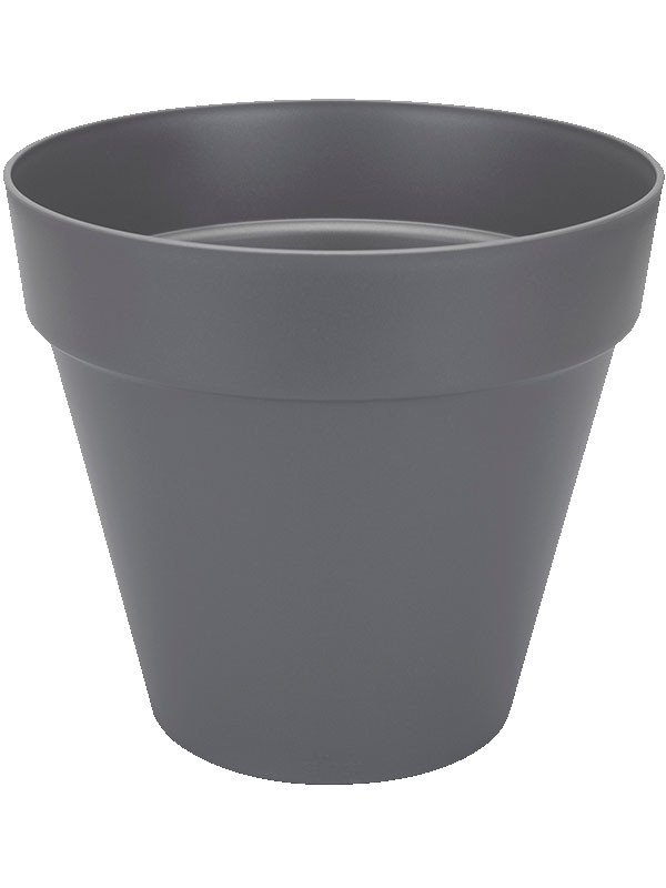 Кашпо Loft urban round with wheels anthracite