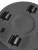 Кашпо Loft urban round with wheels anthracite