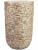 Кашпо Maxim pot tall shiny sand