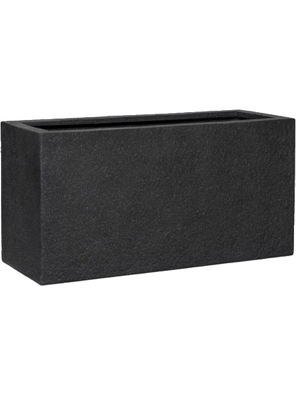 Кашпо Granite jort s midnight black