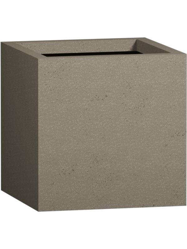 Кашпо Cubicae urban cube urban cement grey