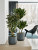 Кашпо Baq ease cylinder anthracite