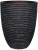 Кашпо Capi nature row nl vase elegant low anthracite