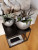 Кашпо Capi lux retro vase ball silver