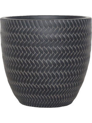 Кашпо Baq angle couple anthracite