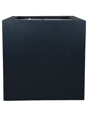 Кашпо Polycube anthracite square