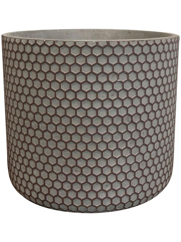 Кашпо Bernt pot shiny black