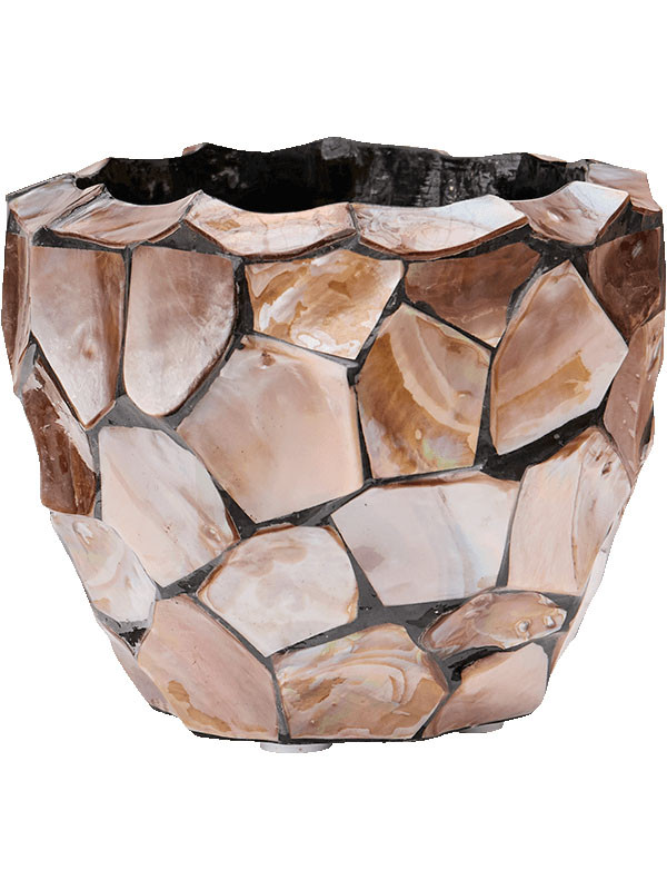 Кашпо Baq oceana pearl couple brown