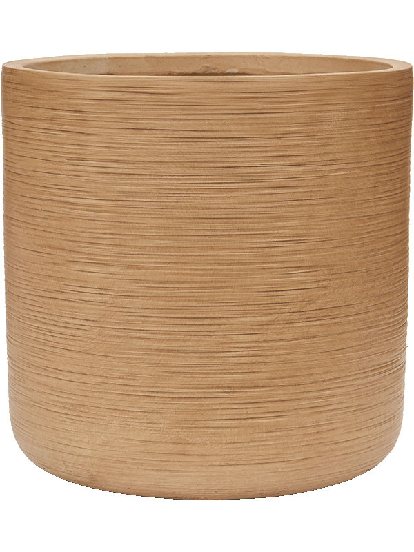 Кашпо Baq dune cylinder brown beige