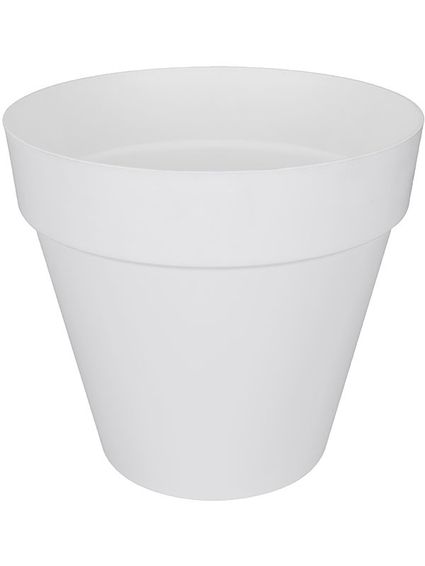 Кашпо Loft urban round with wheels white Кашпо Loft urban round with wheels white