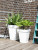 Кашпо Loft urban square high white