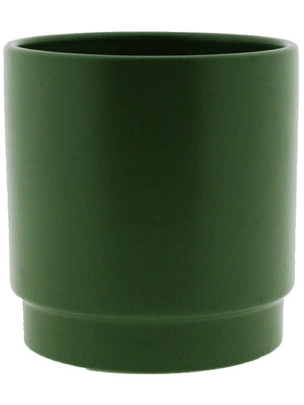 Кашпо Sense pot matt olive