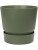 Кашпо Greenville round leaf green