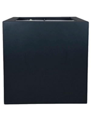 Кашпо Polycube anthracite square
