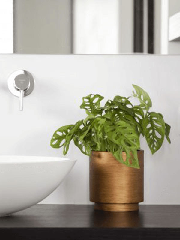 Кашпо Capi lux retro vase cylinder gold
