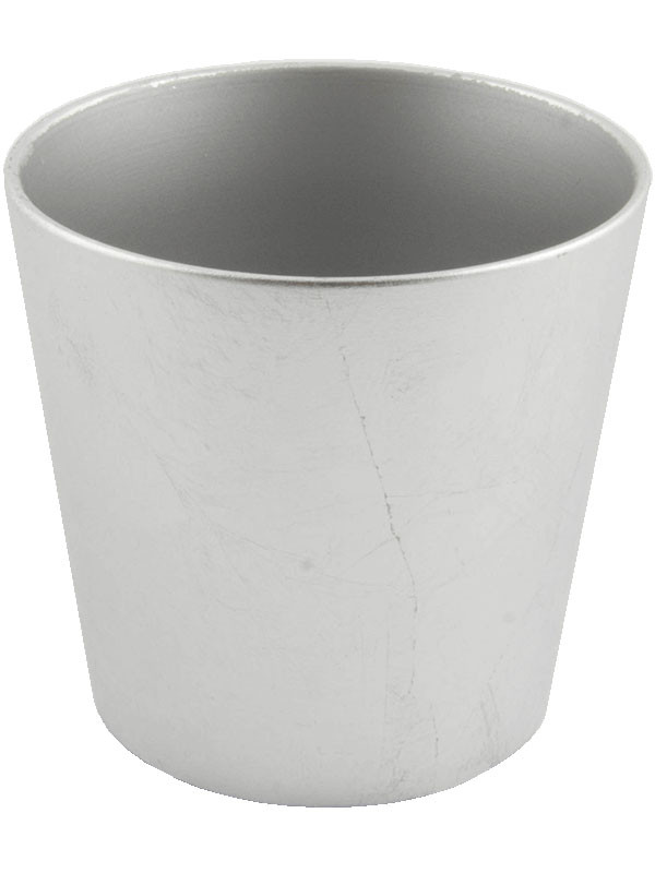 Кашпо Basic round minipot silver