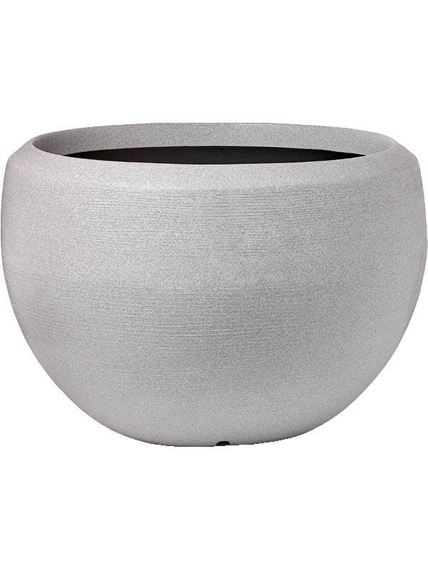 Кашпо Capi arc granite vase ball ivory