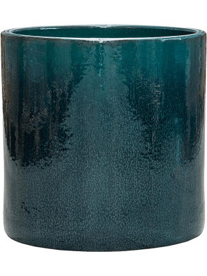 Кашпо Cylinder pot ocean blue