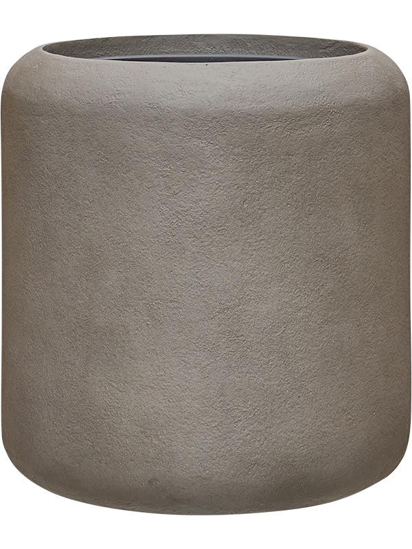 Кашпо Baq nucast cylinder elephant grey (с техническим горшком)