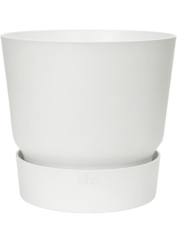 Кашпо Greenville round white