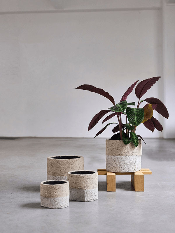 Кашпо Tact orchidpot light grey