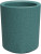 Кашпо Otium mensa turquoise cork