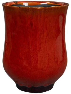 Ваза Nolan pot tall red