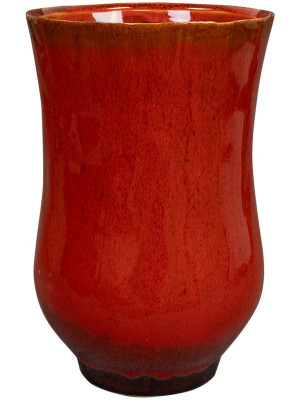 Ваза Nolan pot tall red