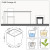 Кашпо Lechuza Cube Cottage (белый) с автополивом