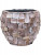 Кашпо Baq oceana pearl couple brown (with liner)