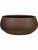Кашпо Noor bowl velvet brown