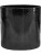 Кашпо Cylinder pot black