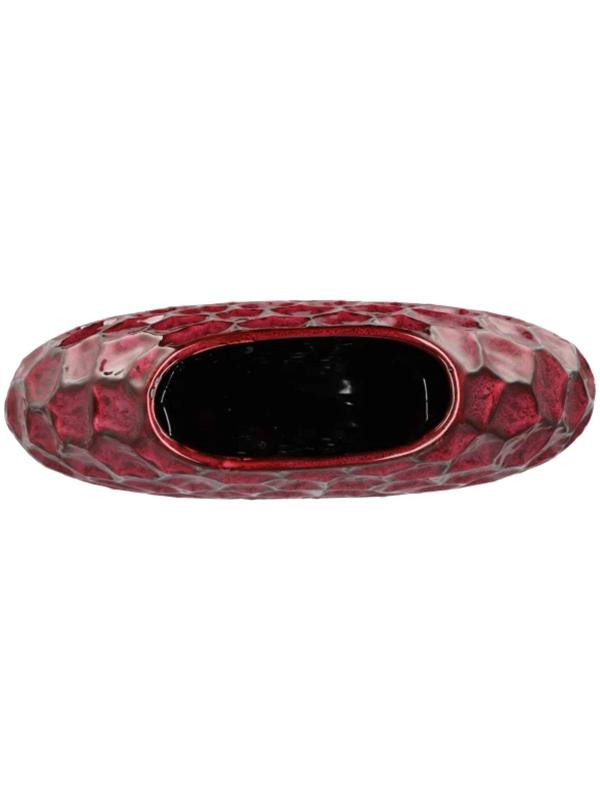 Ваза Inga jada oval vase purple active glaze structure